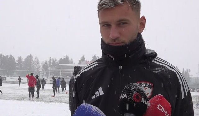 Draguş: "Buraya tekrar döndüğüm için çok mutluyum"