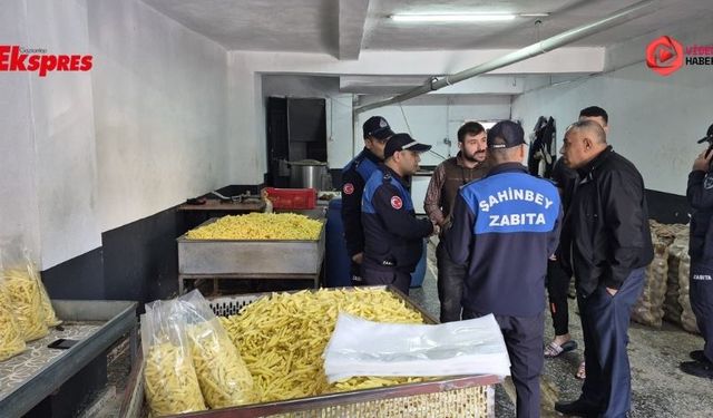 Gaziantep’te sağlıksız ürünlere sıkı denetim