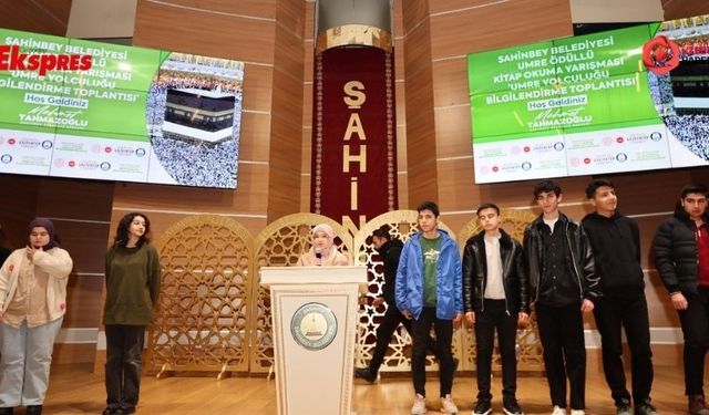 Gaziantep'te gençlere umre müjdesi