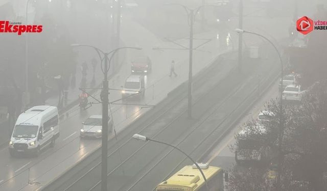 Gaziantep’te yoğun sis alarmı