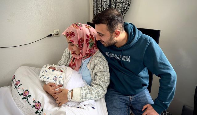 Gaziantep’te 2026’nın ilk bebeği dünyaya geldi