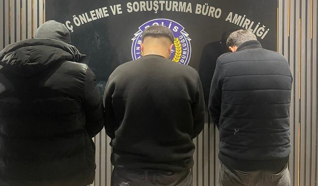 Gaziantep’te zehir tacirlerine geçit yok: 3 gözaltı