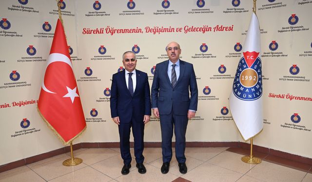 Rektör Doğan’dan KSÜ'ye ziyaret