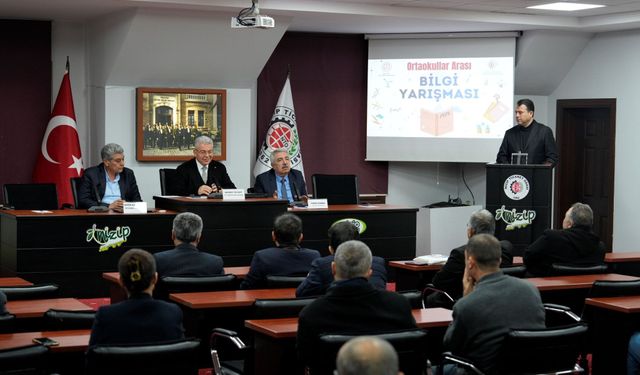 NTO’da Bilgi Yarışması Heyecanı: 48 Okul İçin Kura Çekildi