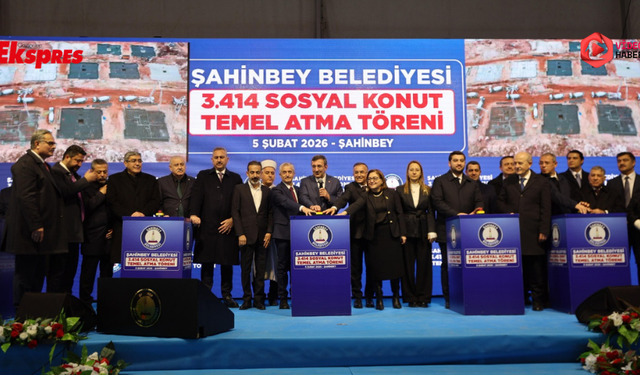Gaziantep'te sosyal konut projesi başladı
