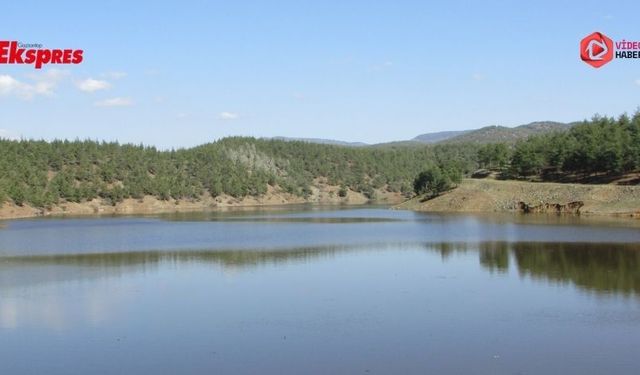 Yağışlar göletlere can suyu oldu