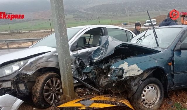 İslahiye'de feci kaza: Yaralılar var...