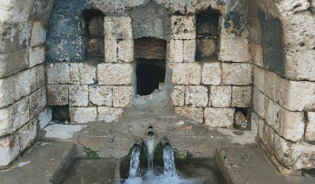 Gaziantep’te asırlık çeşmelerden bereket aktı