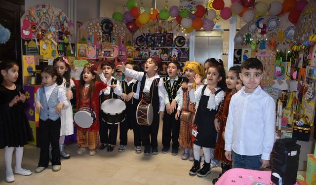 Gaziantep’te miniklerden göz kamaştıran ramazan şöleni