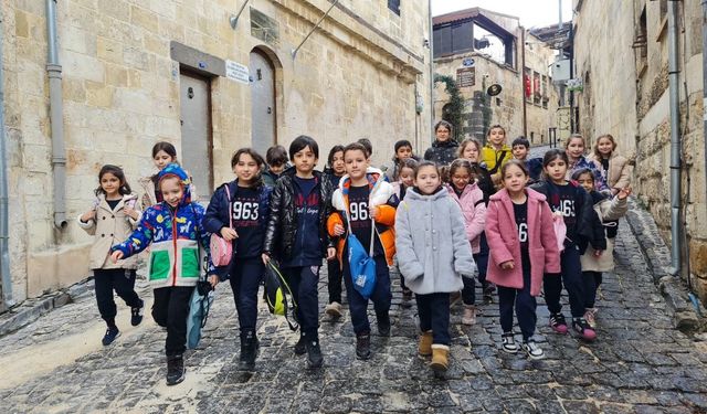 GKV öğrencileri tarihe yolculuk yaptı