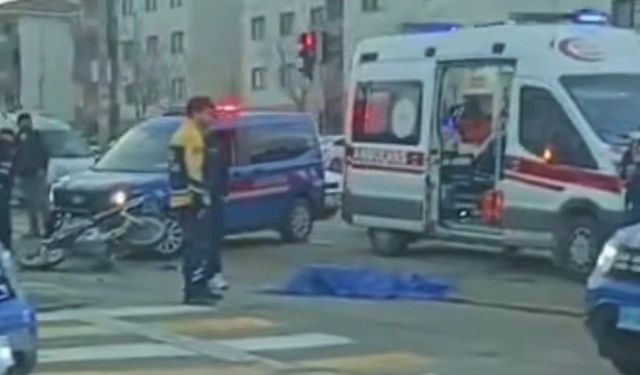 Gaziantep'te motosiklet kazası: Sürücü hayatını kaybetti