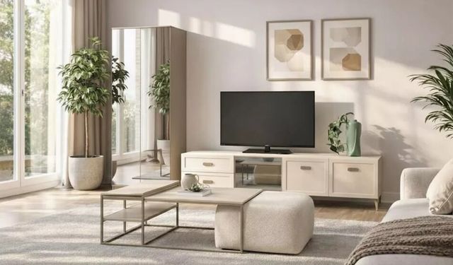 Küçük Salonlar İçin TV Ünitesi Seçimi