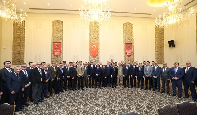 Gaziantep'te İl İdare Şube Başkanları toplantısı gerçekleştirildi