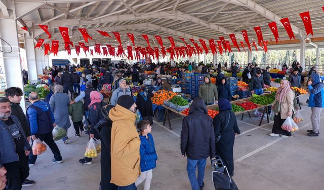 Hacıbaba Pazar Yeri Hizmete Açıldı