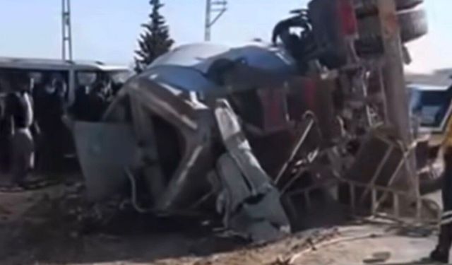Gaziantep’te beton mikseri devrildi: Sürücü yaşamını yitirdi
