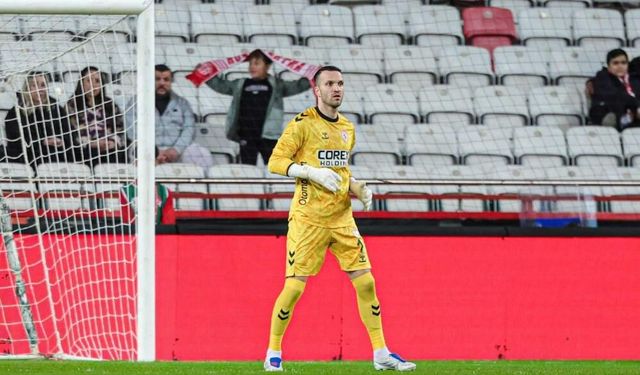 Samsunspor kalesini gole kapattı