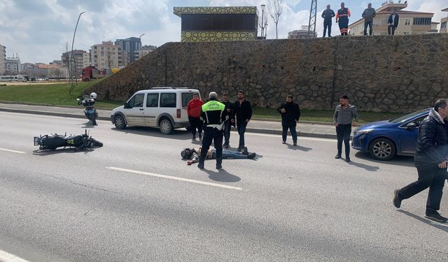 İpek Yolu’nda motosiklet kazası