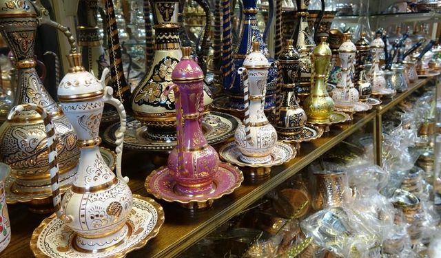 Bayram Öncesi Bakırcılar Çarşısı’nda Yoğunluk