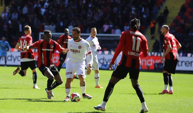 Gaziantep FK, yine kazanamadı : 1-1