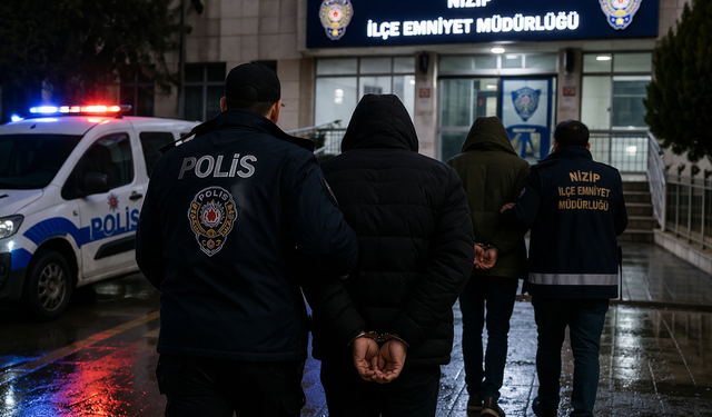 Nizip’te aranan 25 şüpheli yakalandı