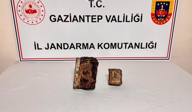Gaziantep’te Tarihi Eser Kaçakçılarına Operasyon