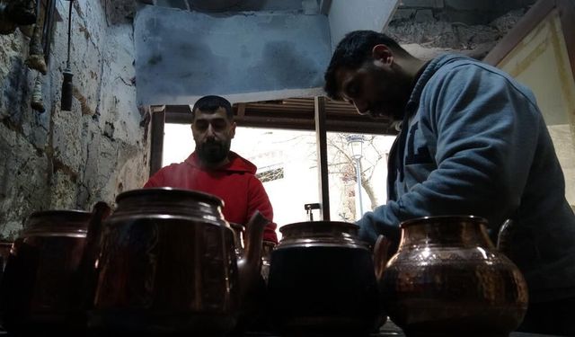 Gaziantep’te Kalaycılar Bayram Öncesi Yoğun Mesaide