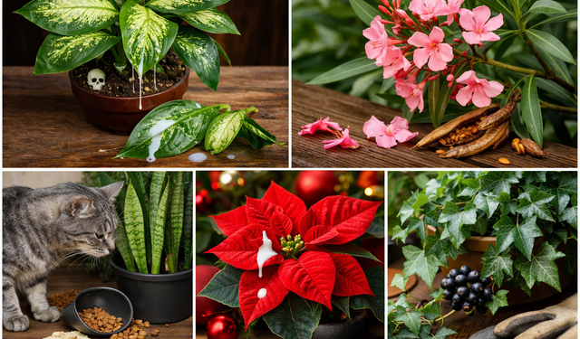 Evde Bulundurulmaması Gereken 5 Bitki