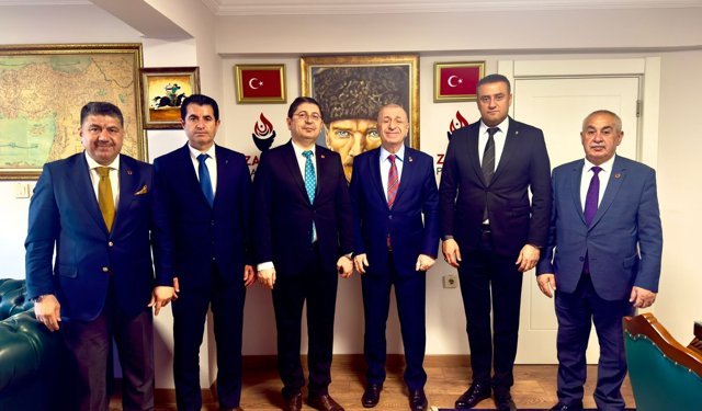 Anadolu Basın Birliği’nden ZP Lideri Ümit Özdağ’a Ziyaret!