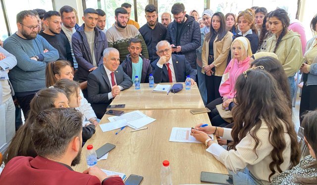 Rektör Doğan'dan, Afrin Eğitim Fakültesi’ne ziyaret