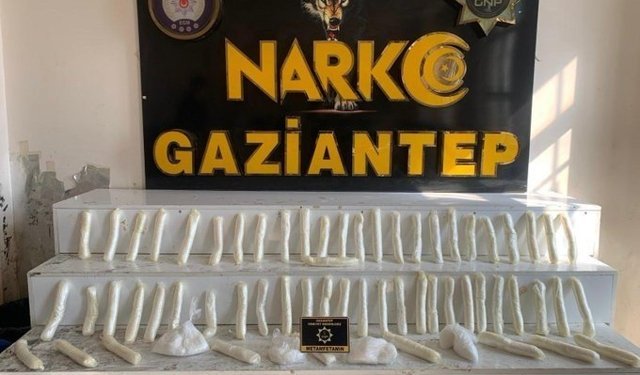 Bidonlarda gizlenen yasaklı madde bulundu