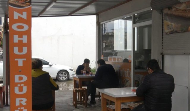 Hataylılar nohut dürümünü çok sevdi