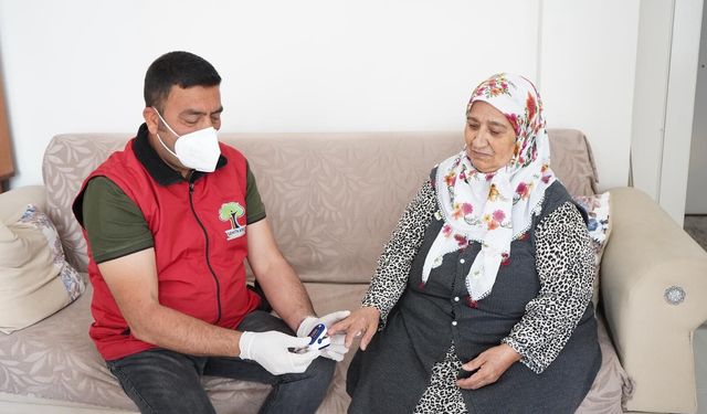 Gaziantep'te anlamlı bayram desteği