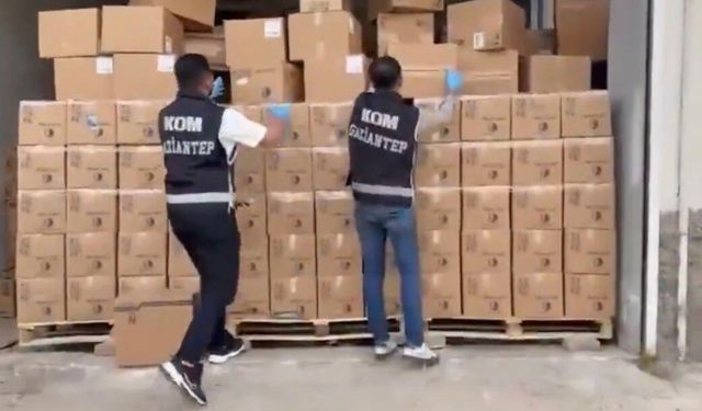Gaziantep'te binlerce kaçak ilaç ele geçirildi