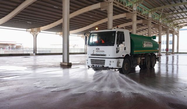 Gaziantep’te kesim alanları temizlendi