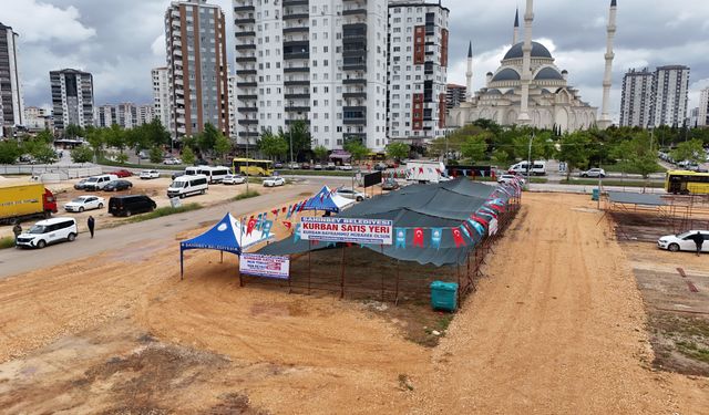 Şahinbey’de kurban hazırlıkları tamamlandı