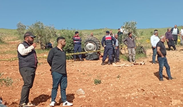 Nizip’te feci kaza: Devrilen traktör can aldı