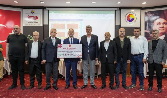 NTO’dan 1,27 milyon TL’lik anlamlı destek
