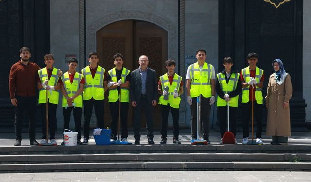 Öğrencilerden çevre farkındalığı projesi