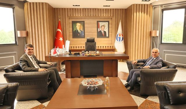 Vali Kalaylı’dan GAÜN Rektörü Doğan’a ziyaret