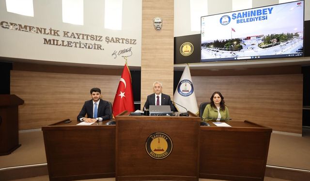 Şahinbey Meclisi Haziran mesaisine başladı