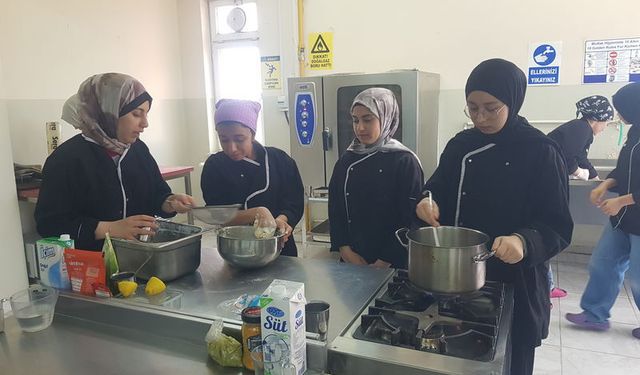 Meslek lisesinde rekor üretim