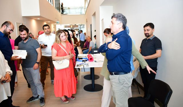 Sağlıklı yaşam için stantlar kuruldu