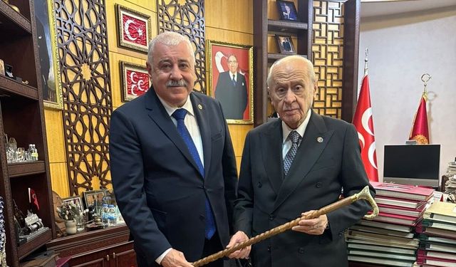 Sermet Atay, Devlet Bahçeli ile görüştü