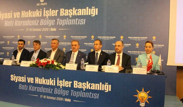 AK Parti'de Batı Karadeniz Bölge Toplantısı yapıldı