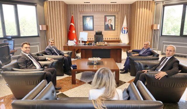 ASELSAN heyeti, GAÜN'de iş birliği görüşmeleri gerçekleştirdi