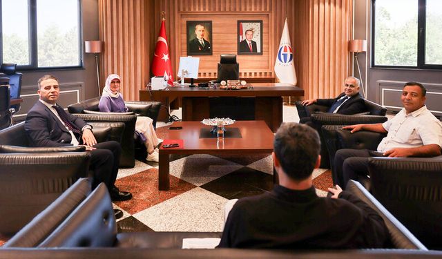 GAÜN'de ortak projeler masaya yatırıldı