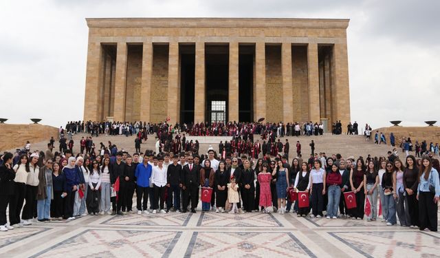 Gaziantepli gençler Anıtkabir'de buluştu
