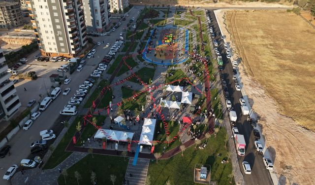 Gaziantep'te Prof. Dr. Necmettin Erbakan Parkı açıldı