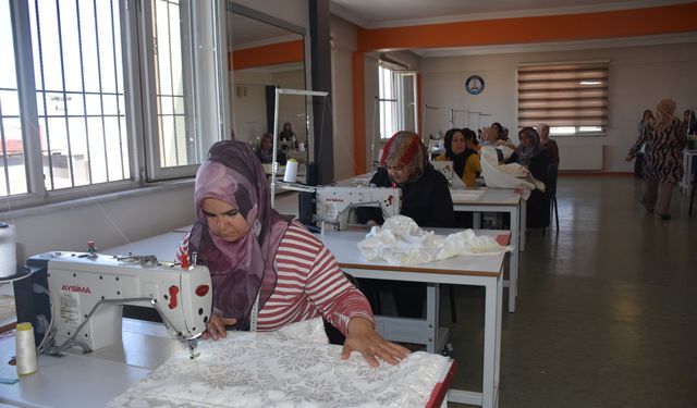 Gaziantep'te kadınlara üretim ve girişimcilik desteği