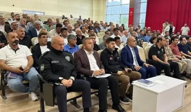 Nurdağı'nda Muhtarlar bir araya geldi